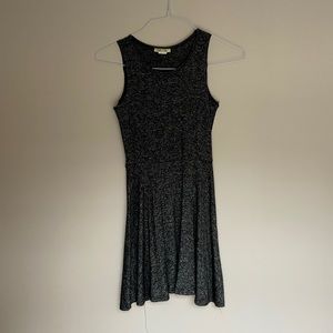 Kids Heathered Black Dress